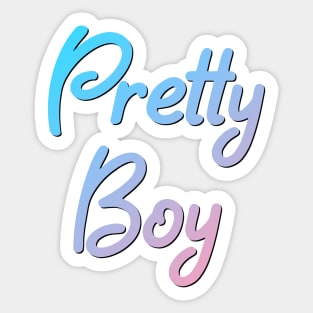 Pretty Boy Sticker